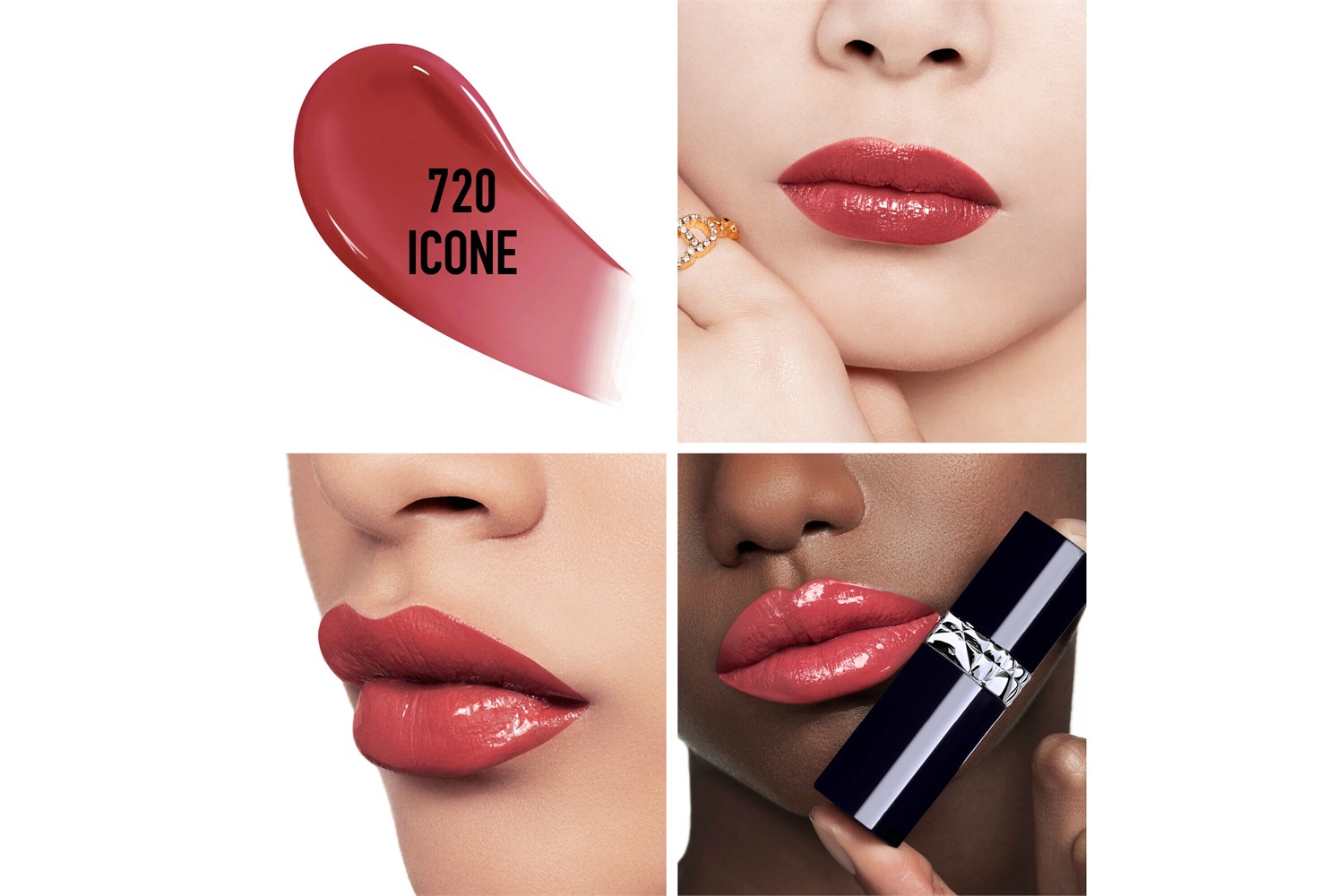 Dior Rouge Dior Forever Liquid - Rossetto Liquido No Transfer 720 Icone - Finish Ultra-brillante e Ultra-pigmentato