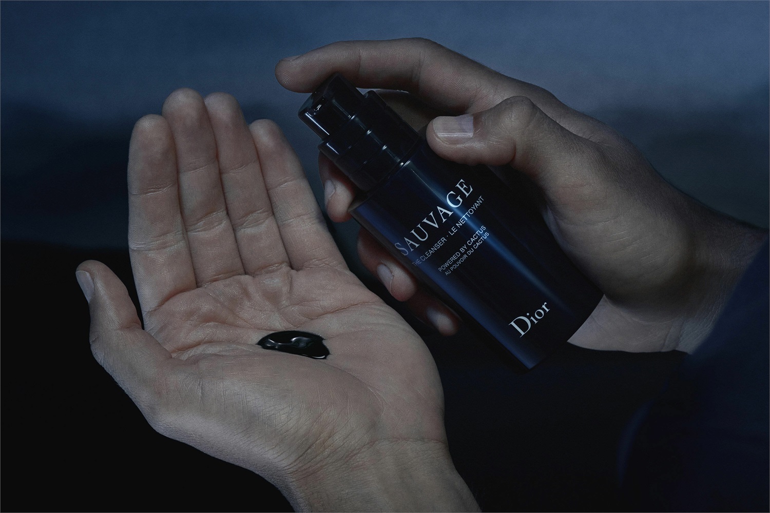 Dior Sauvage Detergente Viso 125 ml - Gel Purificante con Carbone Nero e Cactus per Uomo
