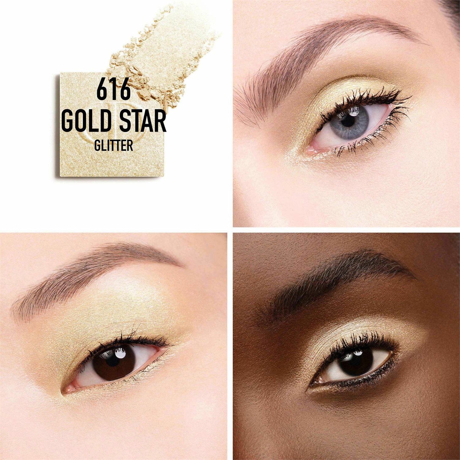 Dior Diorshow Mono Couleur Ombretto 616 Gold Star 2g - Alta Pigmentazione e Finish Spettacolare