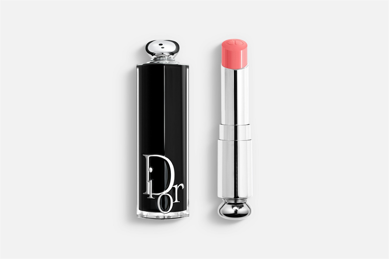 Dior Addict Rossetto Brillante Ricaricabile 362 Rose Bonheur - 90% di Ingredienti di Origine Naturale, Idratazione 24 Ore