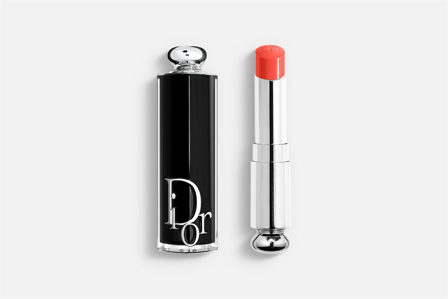 Dior Addict Rossetto Brillante 546 Dolce Vita - 90% di Ingredienti Naturali, Ricaricabile, Idratante per 24 Ore