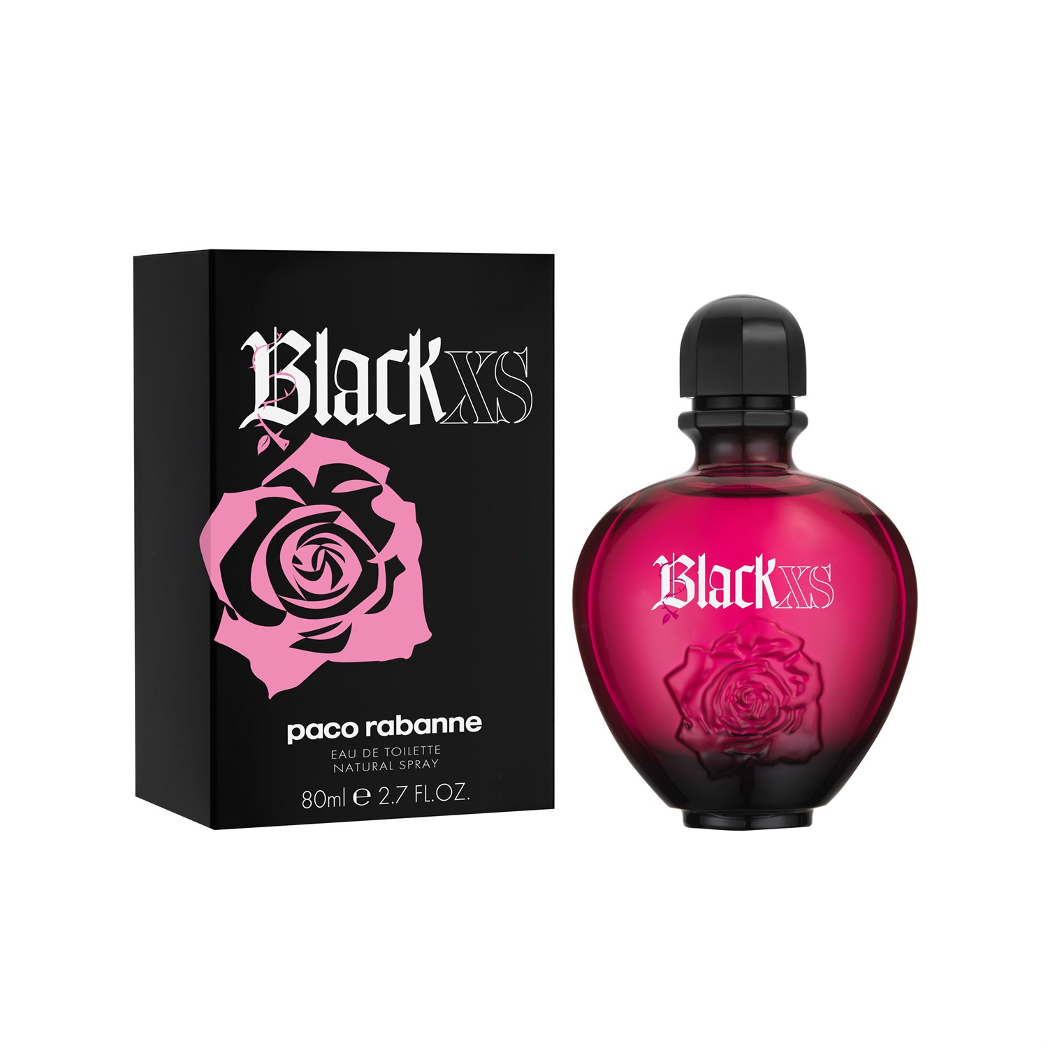 Paco Rabanne Black XS Eau de Toilette Donna 80 ml - Fragranza Floreale Seducente