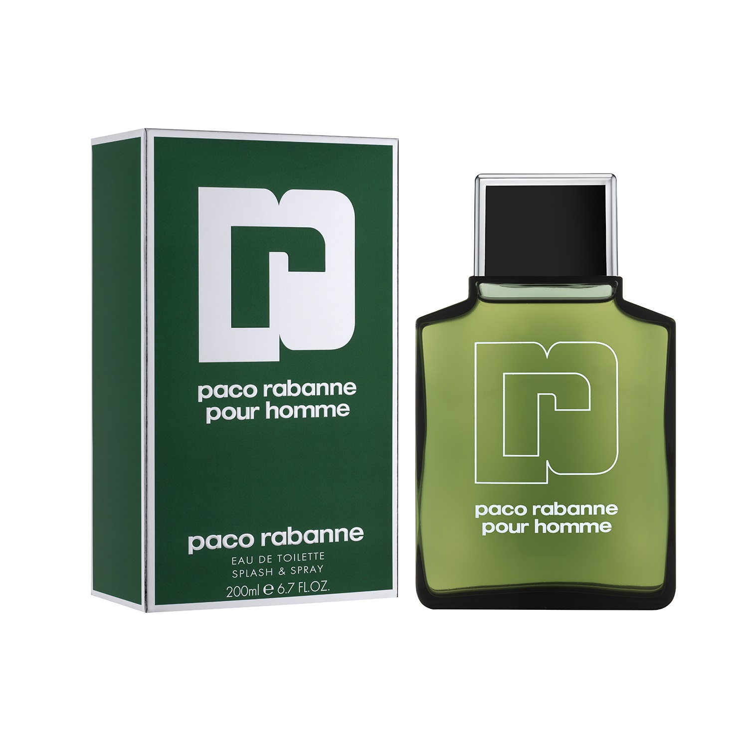 Paco Rabanne Pour Homme Eau de Toilette 200 ml - Fragranza Aromatica Fougère per Uomo con Note di Lavanda e Tabacco