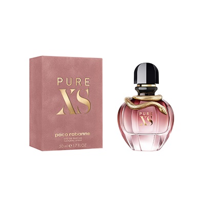 Paco Rabanne Pure XS For Her Eau de Parfum 50 ml - Fragranza Floreale Ambrata con Ylang-Ylang e Vaniglia