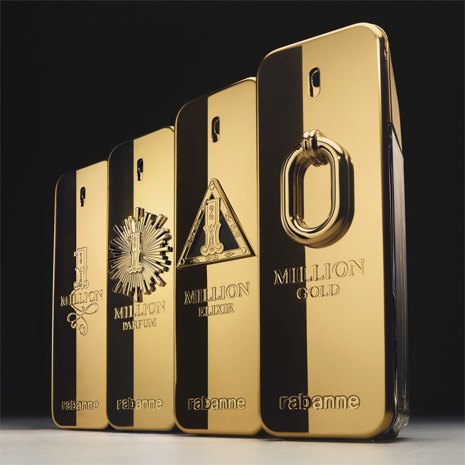 Paco Rabanne 1 Million Parfum - Eau de Parfum 100 ml, Fragranza Cuoio/Floreale Intensa per Uomo