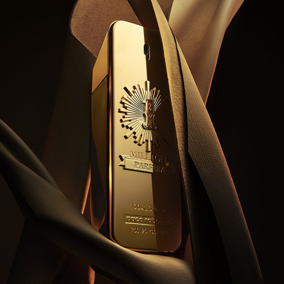 Paco Rabanne 1 Million Parfum 200 ml - Eau de Parfum Uomo con Note di Cuoio Floreale e Tuberosa