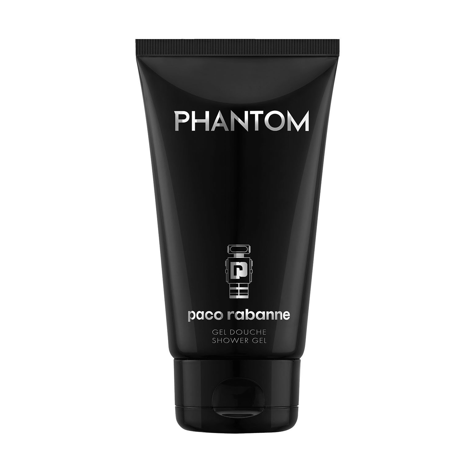 Paco Rabanne Phantom Shower Gel Profumato 150 ml - Gel Doccia con Note di Limone e Lavanda Cremosa