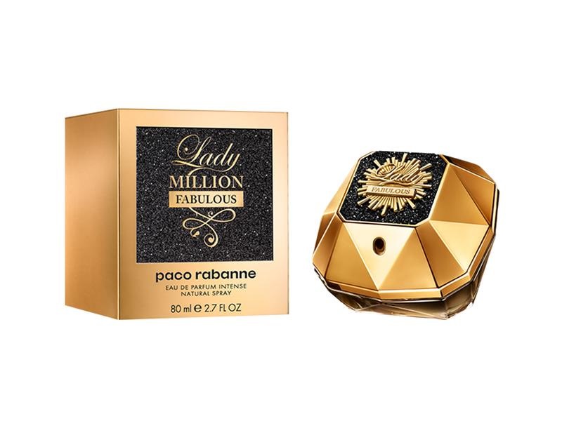 Paco Rabanne Lady Million Fabulous Eau de Parfum Intense 80 ml - Fragranza Floreale Ambrata per Donna