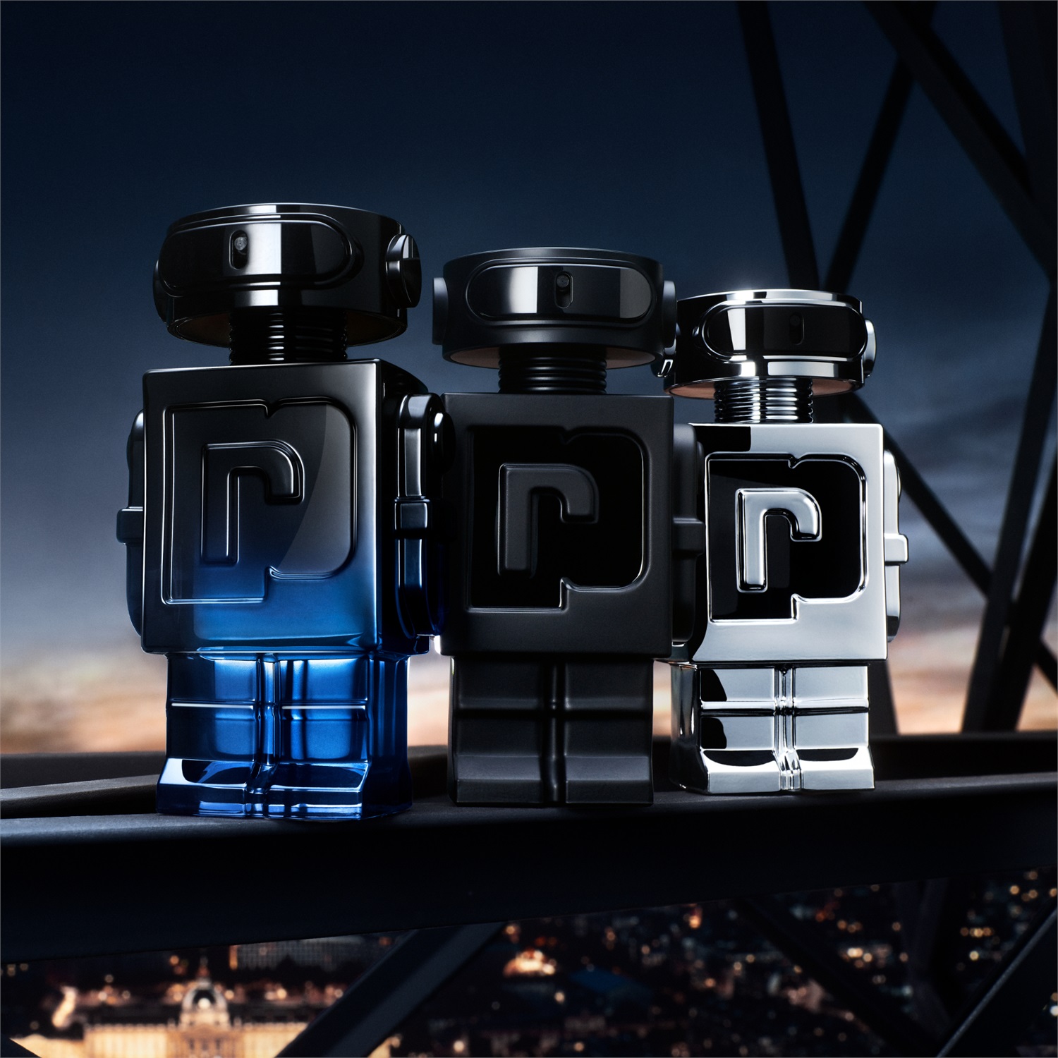 Paco Rabanne Phantom Intense Eau de Parfum Uomo 100 ml - Fragranza Aromatica Ambrata-Legnosa con Note di Lavanda e Vaniglia