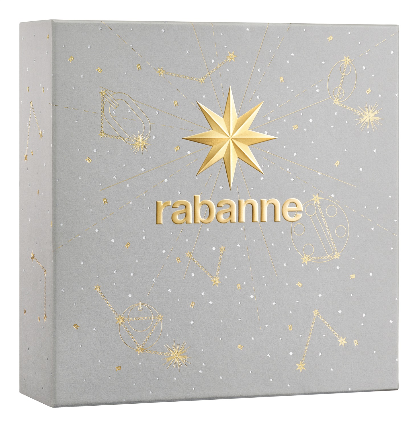 Rabanne Cofanetto Regalo Million Gold For Her Eau de Parfum 50ml Body Lotion 100ml - Fragranza con Note di Fiori Bianchi