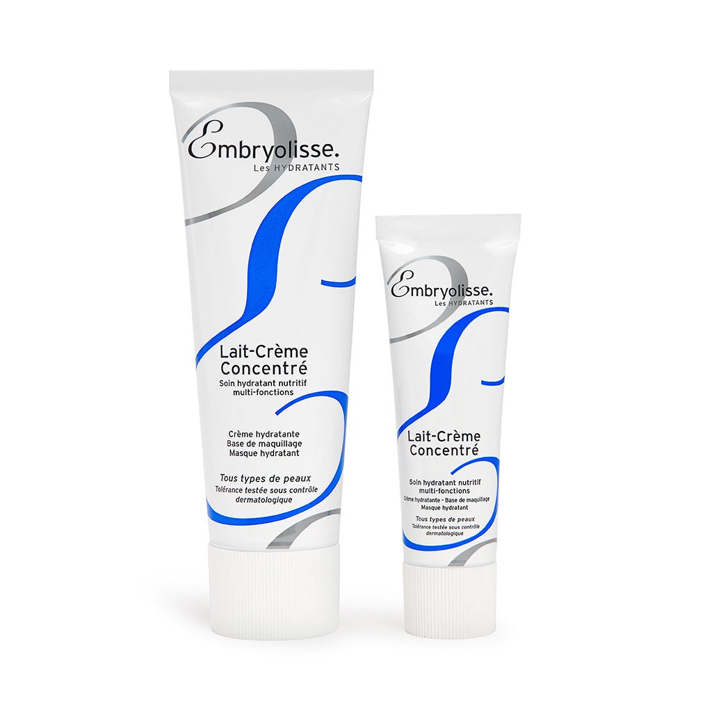 Embryolisse Lait-Crème Concentré Crema Nutriente e Idratante Multifunzionale 75 ml per Viso, Collo e Décolleté