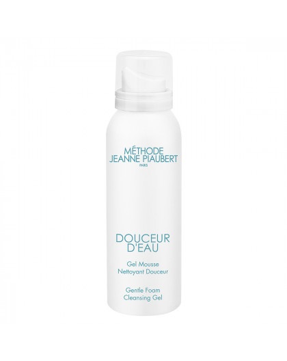 Jeanne Piaubert Douceur D'Eau Gel - Gel Detergente Delicato in Schiuma 125 ml, Deterge e Rimuove il Trucco, Senza Sapone, Non Secca la Pelle