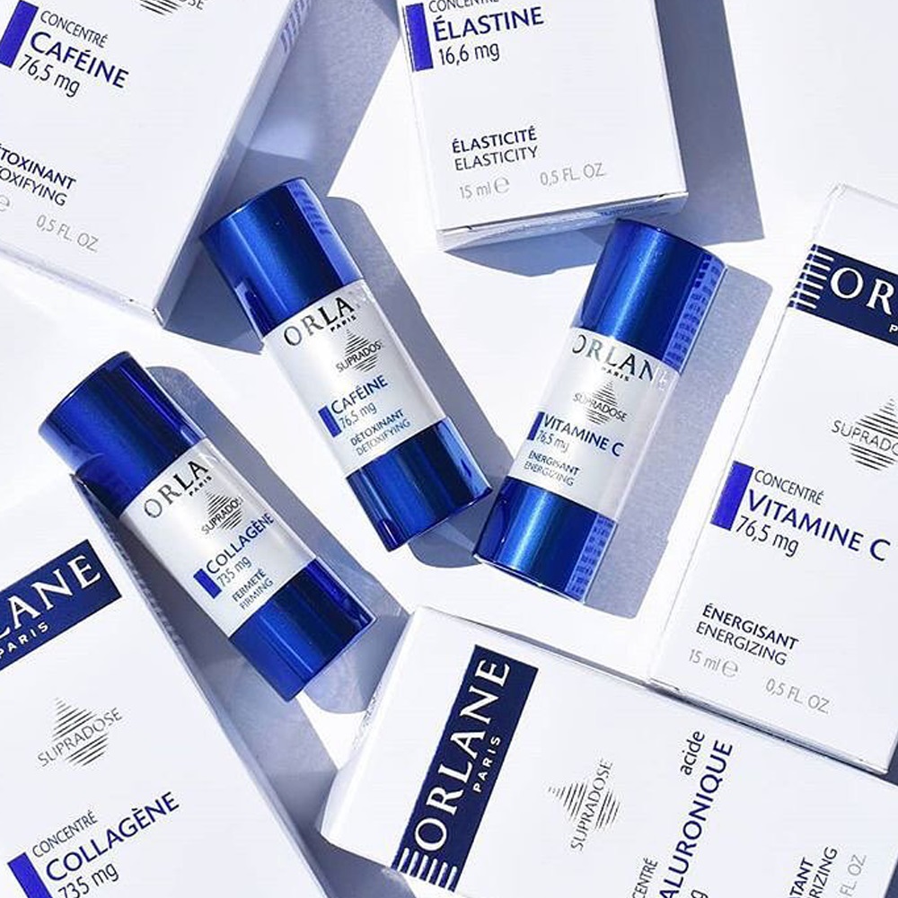 Orlane Supradose Concentré Omega 3 & 6 Siero Viso Ristrutturante 15 ml - Idratante e Nutriente