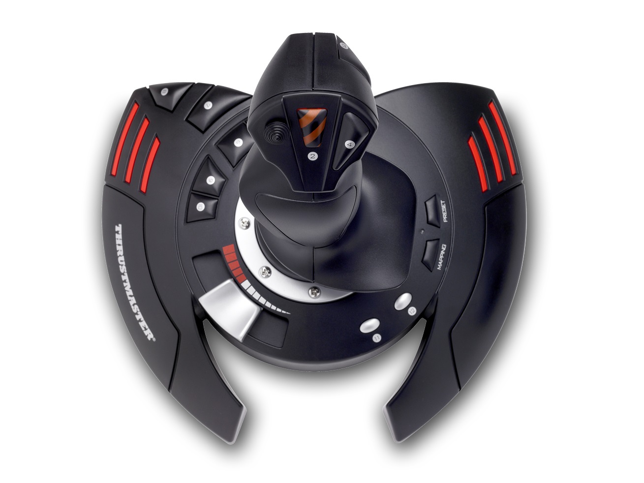 Thrustmaster T.Flight Stick X - Joystick Analogico USB per PC e Playstation 3 con Resistenza Regolabile e Memoria Interna