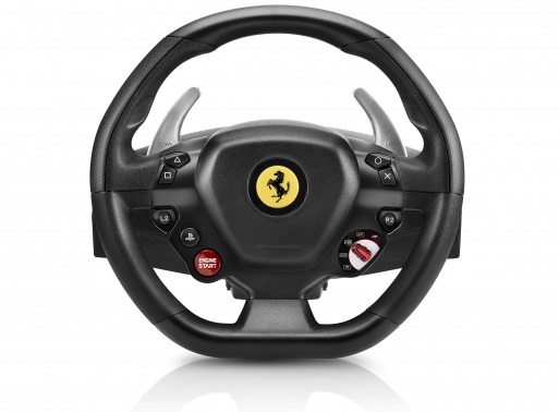 Thrustmaster T80 Ferrari 488 GTB Edition - Volante con Pedali Digitale per PC, PS4 e PS5