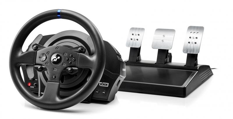 Thrustmaster T300 RS GT Volante da Corsa con Force Feedback - Licenza Ufficiale Gran Turismo - Compatibile con PS5, PS4, PS3 e PC - Sterzo Pedali Analogico/Digitale