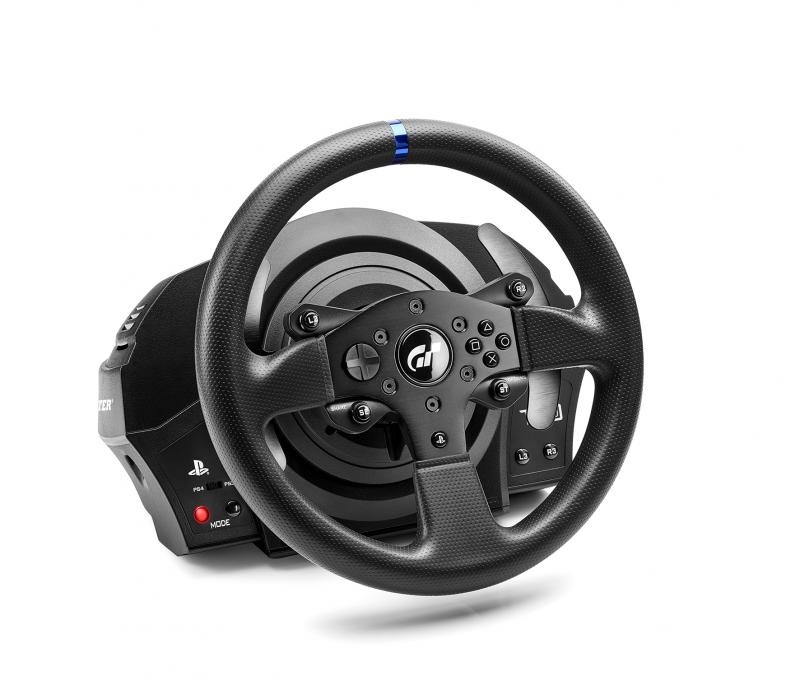 Thrustmaster T300 RS GT Volante da Corsa con Force Feedback - Licenza Ufficiale Gran Turismo - Compatibile con PS5, PS4, PS3 e PC - Sterzo Pedali Analogico/Digitale