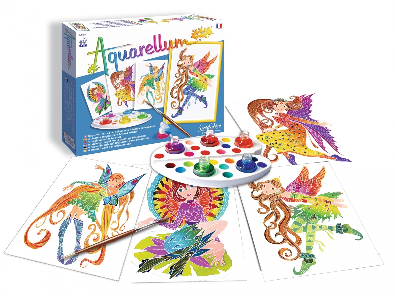 SentoSphere Set da Disegno 677 - 13 Pezzi per Bambini, Età Consigliata 7 , Made in France