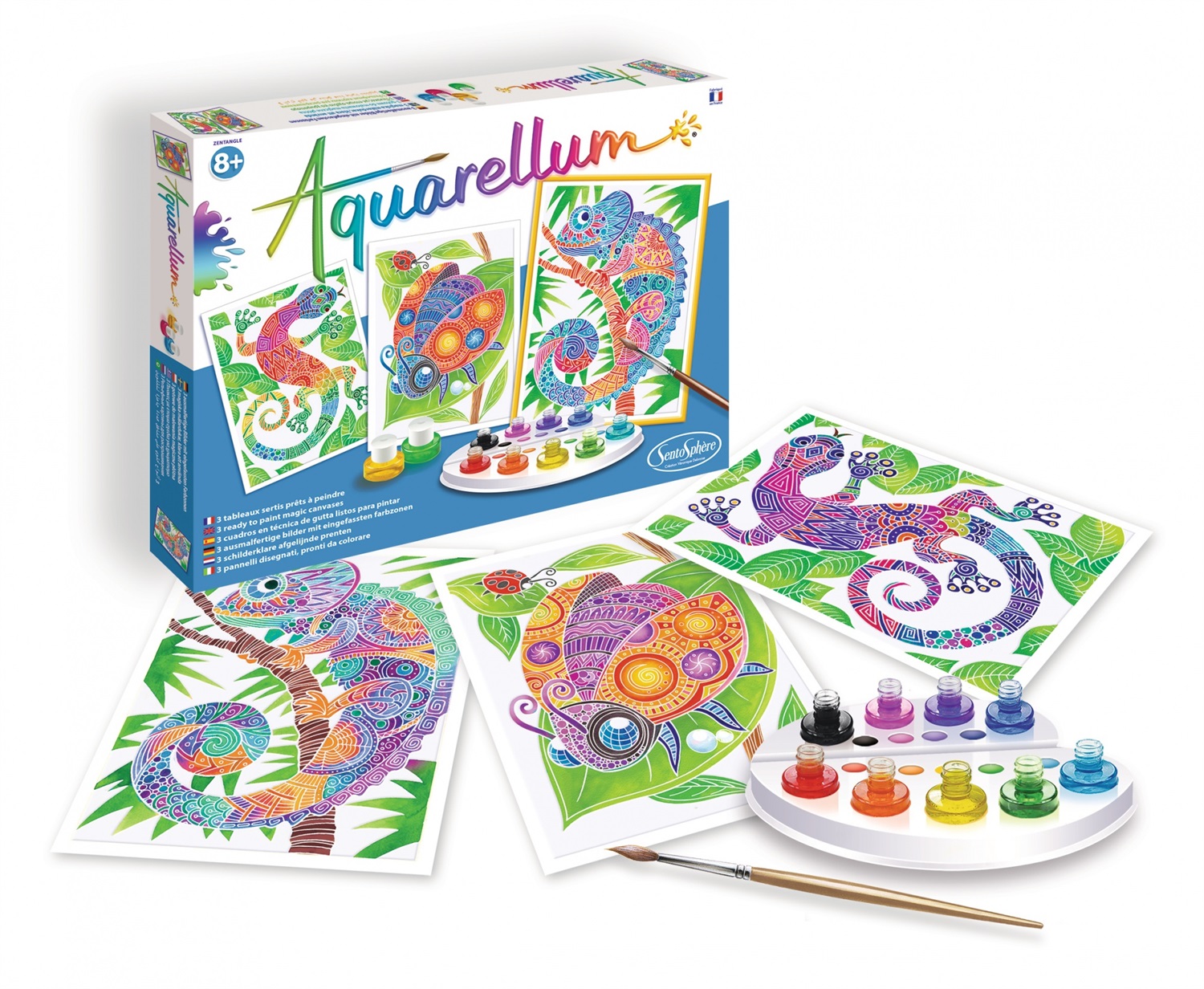 SentoSphere 6392 Set da Disegno 16 Pz - Kit Completo per Bambini, Età 8 , Genere Bambino/Bambina, Provenienza Francia