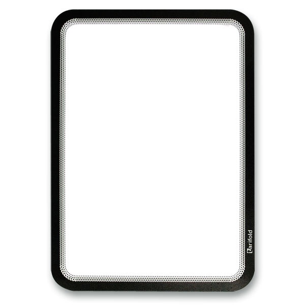 Tarifold Cornice Magnetica A4 Nero con Retro Adesivo