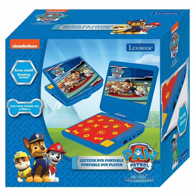 Lexibook Paw Patrol Lettore DVD Portatile 7
