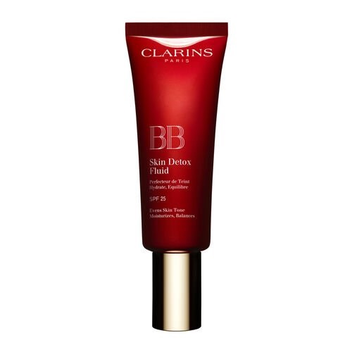 Clarins BB Skin Detox Fluid SPF 25 - 03 Dark - BB Cream 45 ml con coprenza naturale e texture traspirante