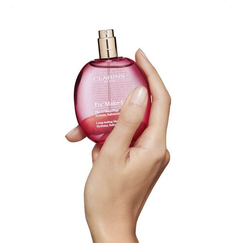 CLARINS Fix Make-Up Spray Fissante per Trucco 50 ml - Idratante e Lenitivo con Aloe Vera