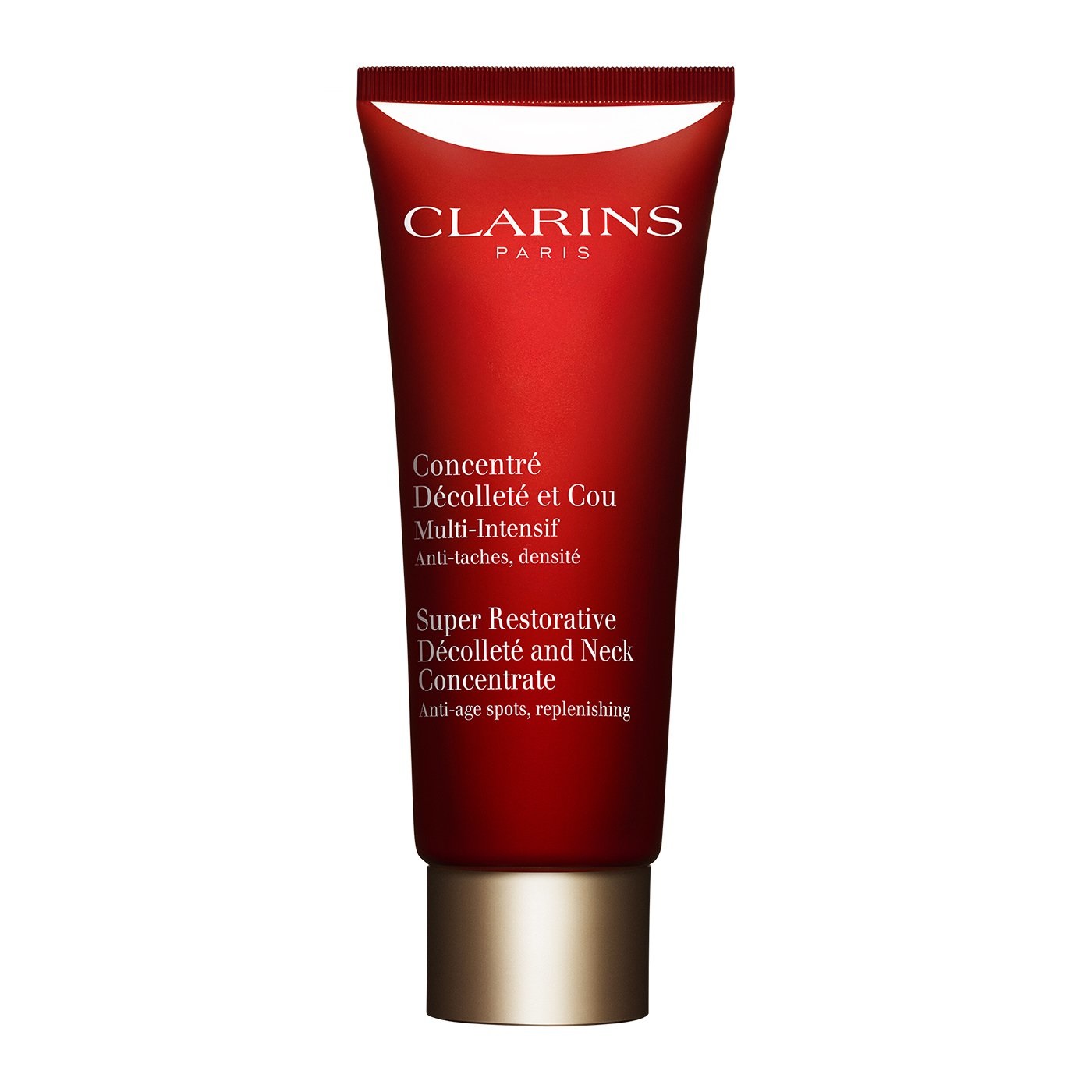 Clarins Multi-Intensive Concentrato Rivitalizzante Collo e Décolleté 75ml - Trattamento Lifting, Texture Leggera e Non Grassa