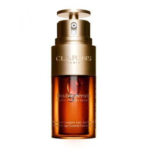Clarins Double Serum 30ml - Siero Antietà con 21 Estratti Vegetali per Rigenerazione, Nutrizione, Ossigenazione, Idratazione e Protezione