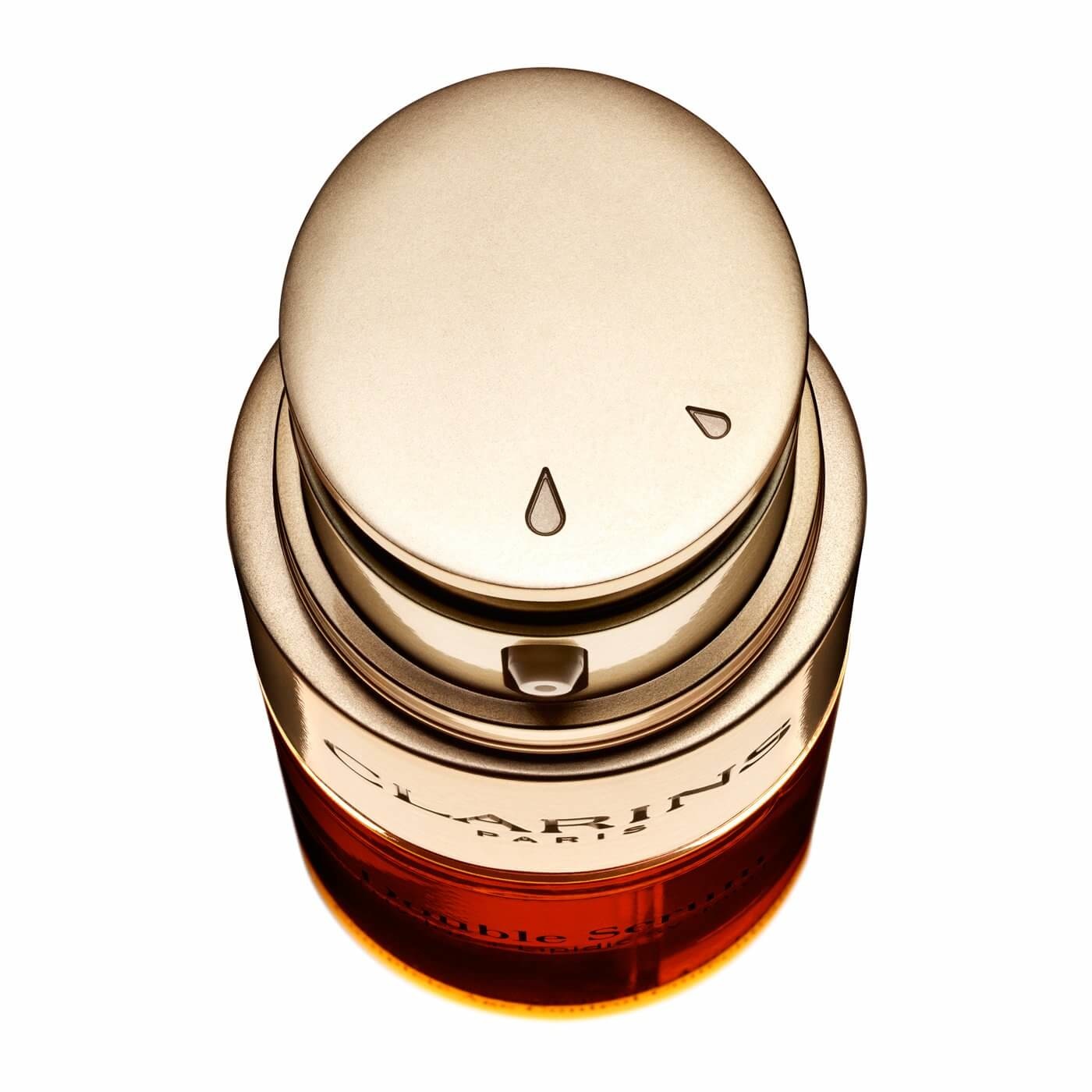 Clarins Double Serum 30ml - Siero Antietà con 21 Estratti Vegetali per Rigenerazione, Nutrizione, Ossigenazione, Idratazione e Protezione