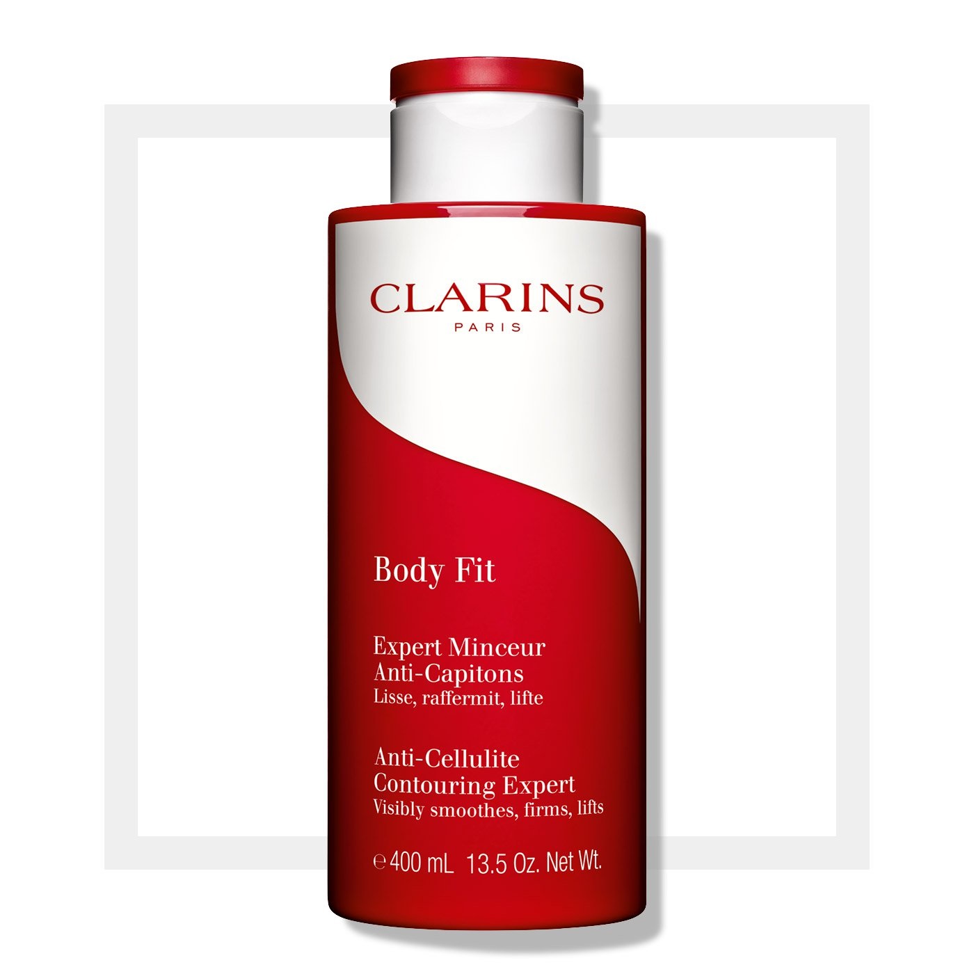 Clarins Body Fit Gel-Crema 400 ml - Trattamento Anti-Cellulite, Levigante e Rassodante