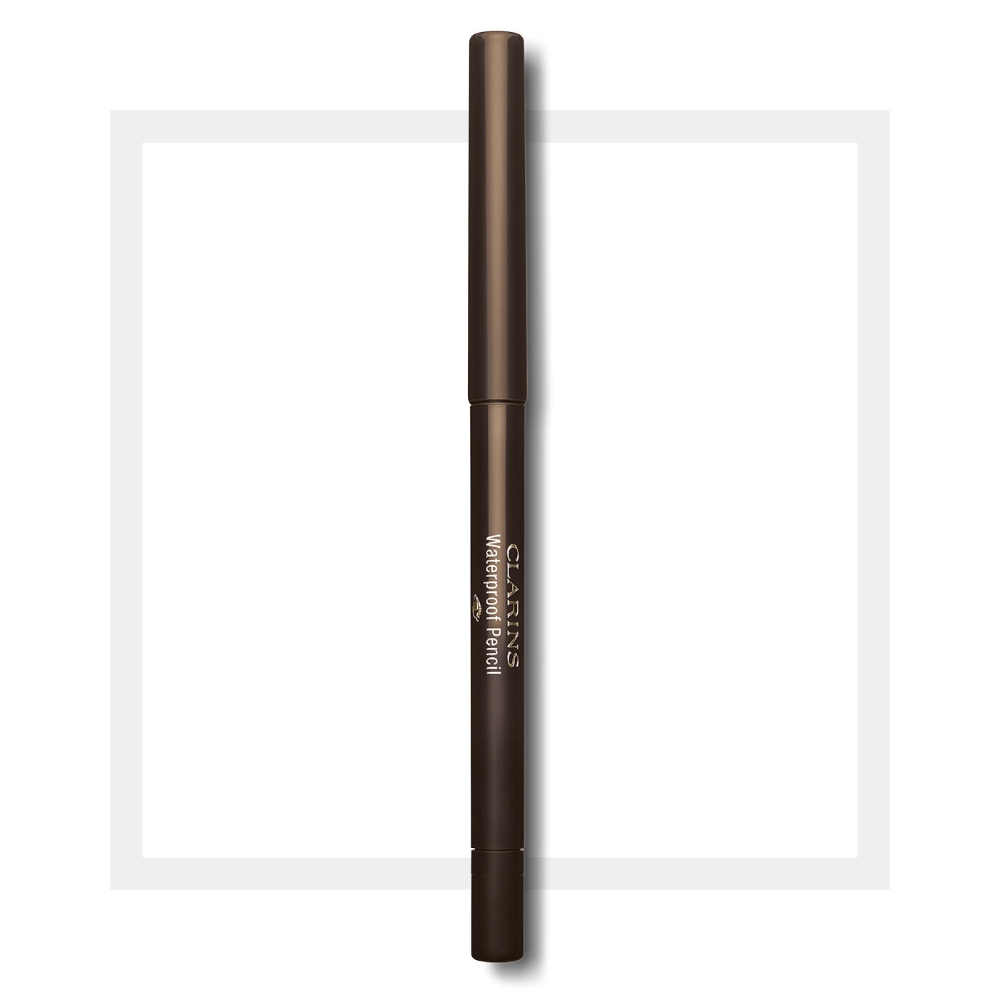 Clarins Matita Occhi Waterproof 02 Chestnut - 0,29g, Lunga Tenuta, Facile da Sfumare