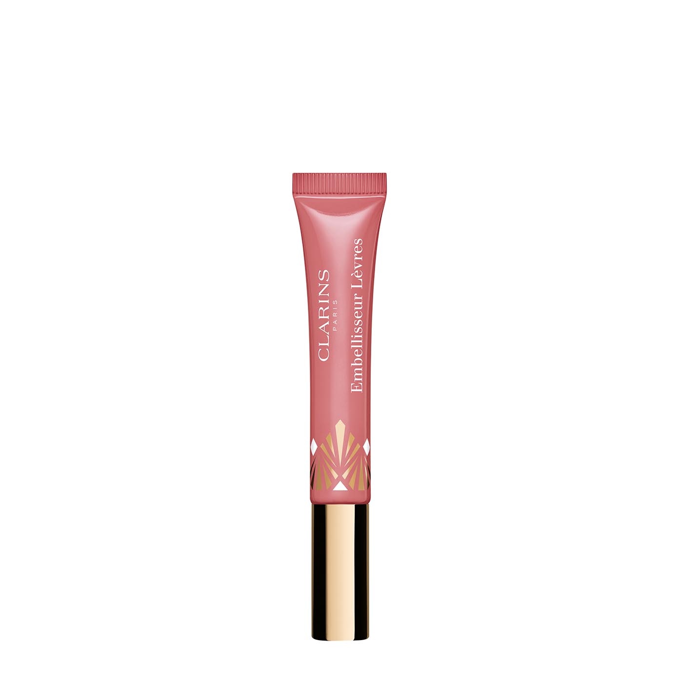 Clarins Lip Perfector 19 Intense Smoky Rose - Lucidalabbra Rimpolpante e Idratante 12 ml con Effetto Bagnato e Riflessi 3D