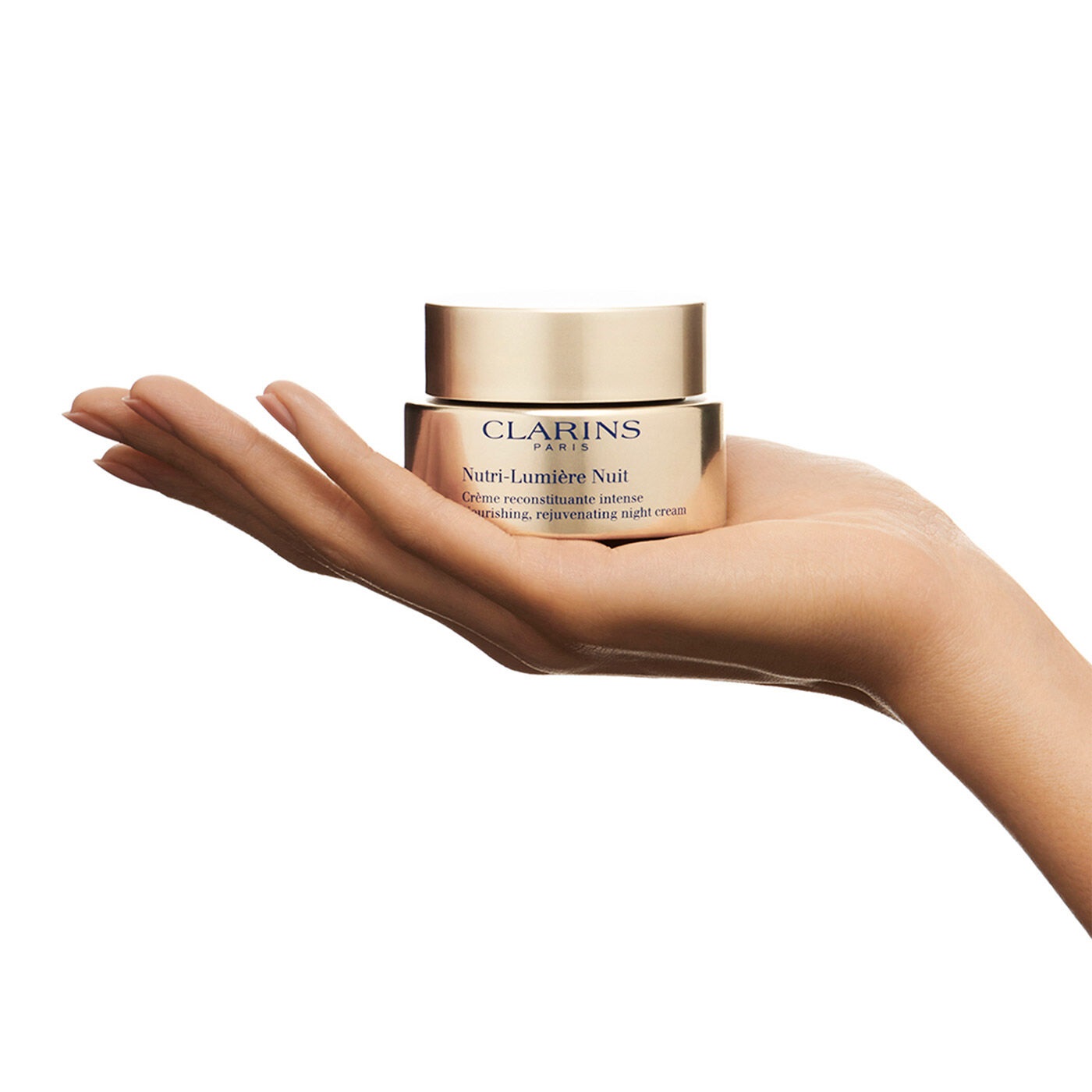 Clarins Nutri-Lumière Crema Notte Antietà Nutriente Ricostituente 50 ml - Rivitalizza e illumina la pelle