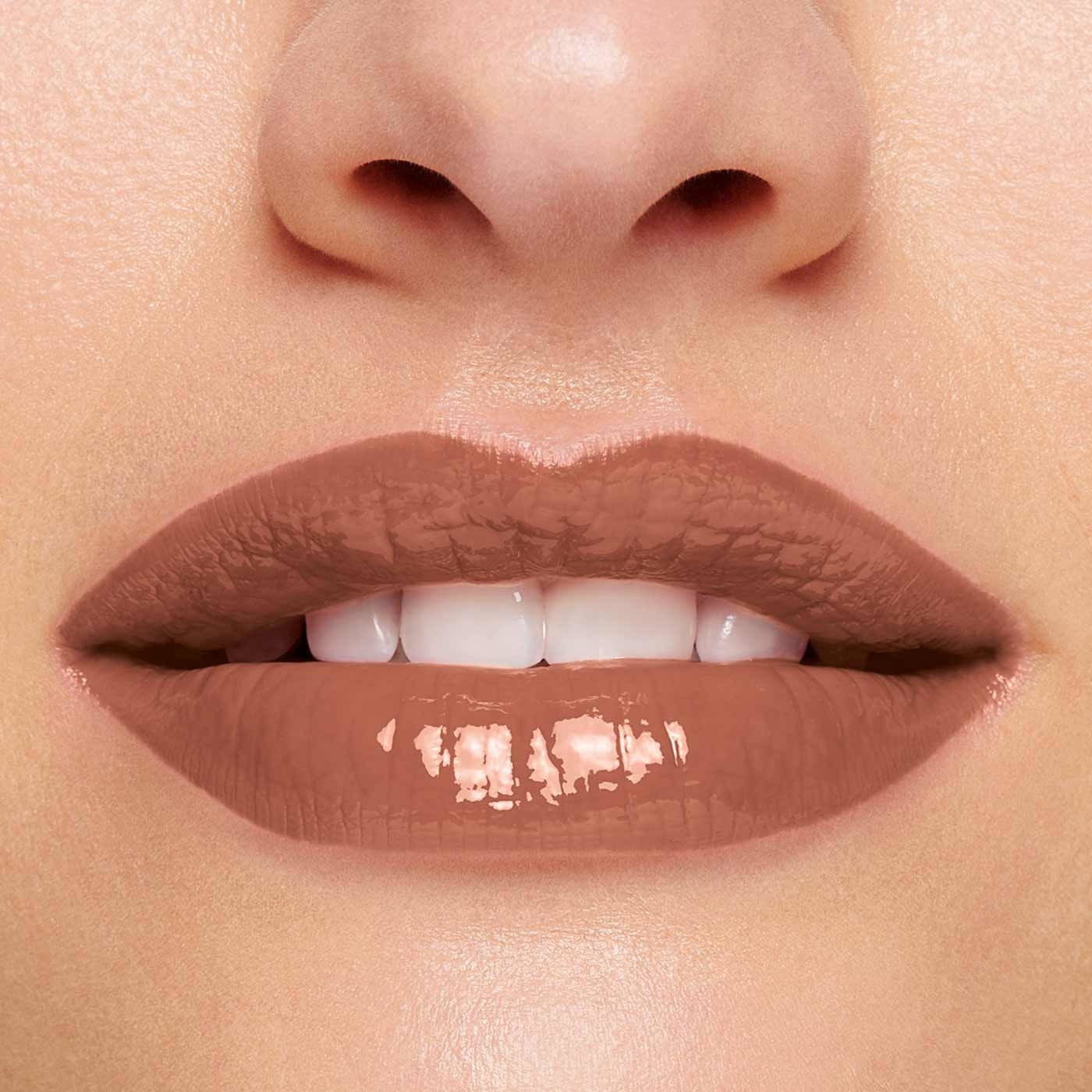 Clarins Lip Comfort Oil Intense 01 Intense Nude - Olio labbra idratante e brillantezza a specchio, 7 ml