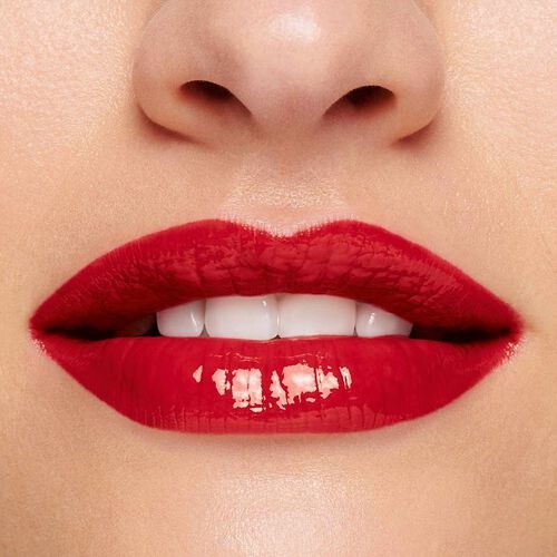 Clarins Olio Labbra Huile Confort Lèvres Intense 07 Intense Red - Idratante e Brillantezza Effetto Specchio, 7 ml