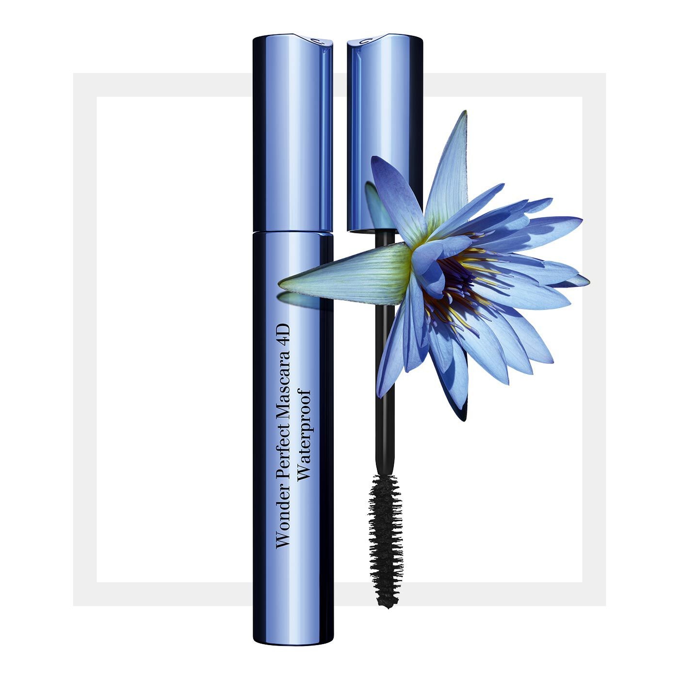 CLARINS Wonder Perfect 4D Mascara Waterproof 01 Perfect Black - Volume, Lunghezza, Curvatura e Definizione