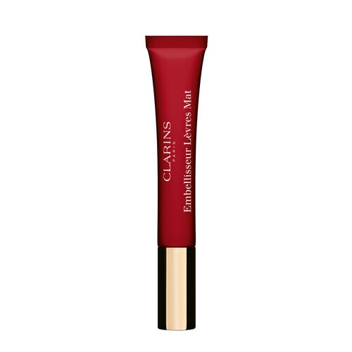 Clarins Velvet Lip Perfector 03 Velvet Red 12ml - Lucidalabbra Vellutato con Finish Poudré