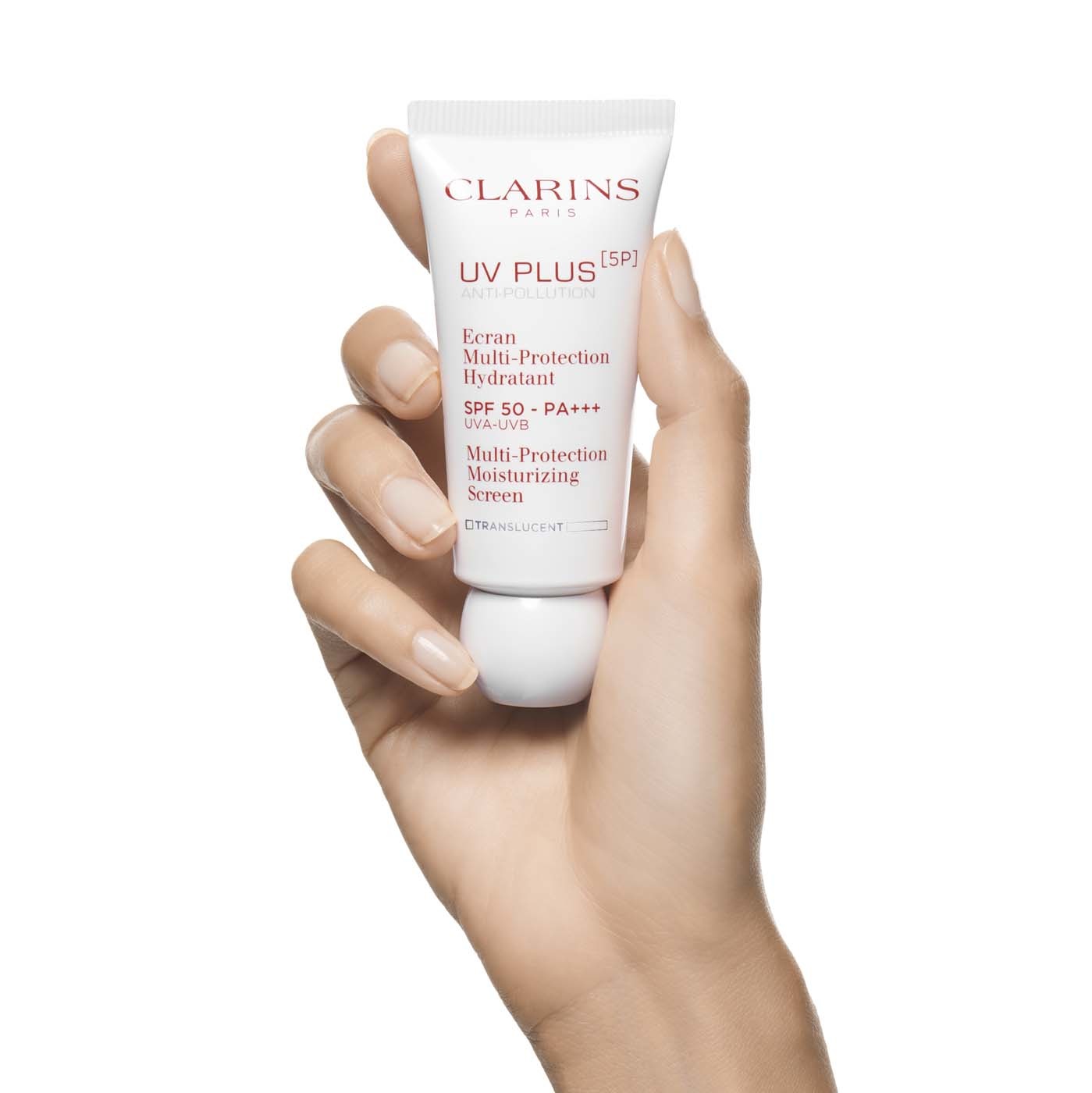 Clarins UV PLUS Anti-Pollution Crema Idratante Multi-Protezione SPF 50 - 30 ml
