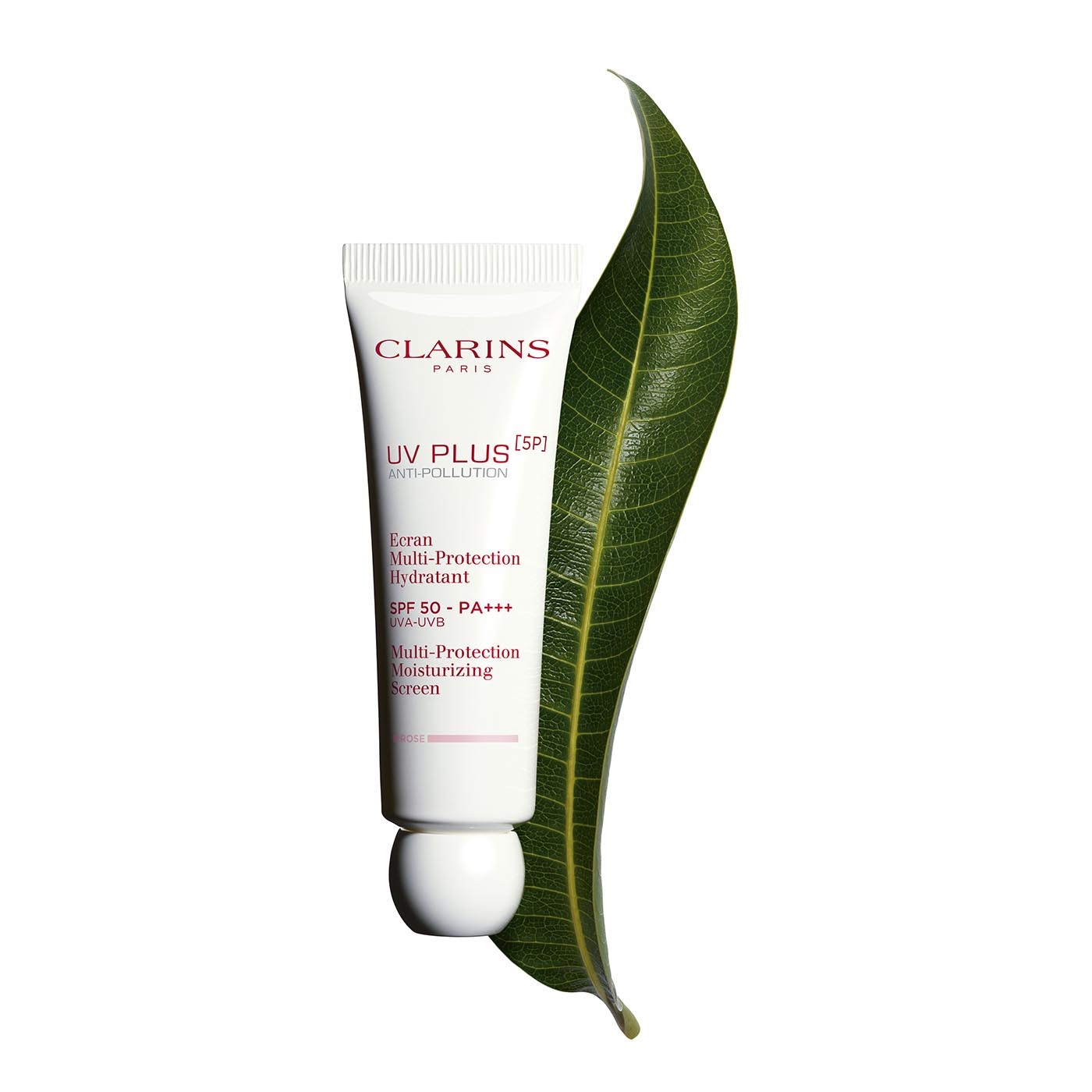 Clarins UV Plus Anti-Pollution Rosa 50 ml - Crema Idratante Multi-Protezione SPF 50