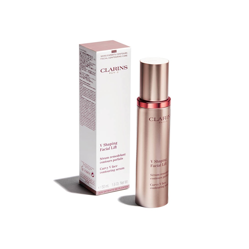 Clarins V Shaping Facial Lift Serum 50 ml - Siero Rimodellante Viso con Effetto Lifting e Estratti Vegetali