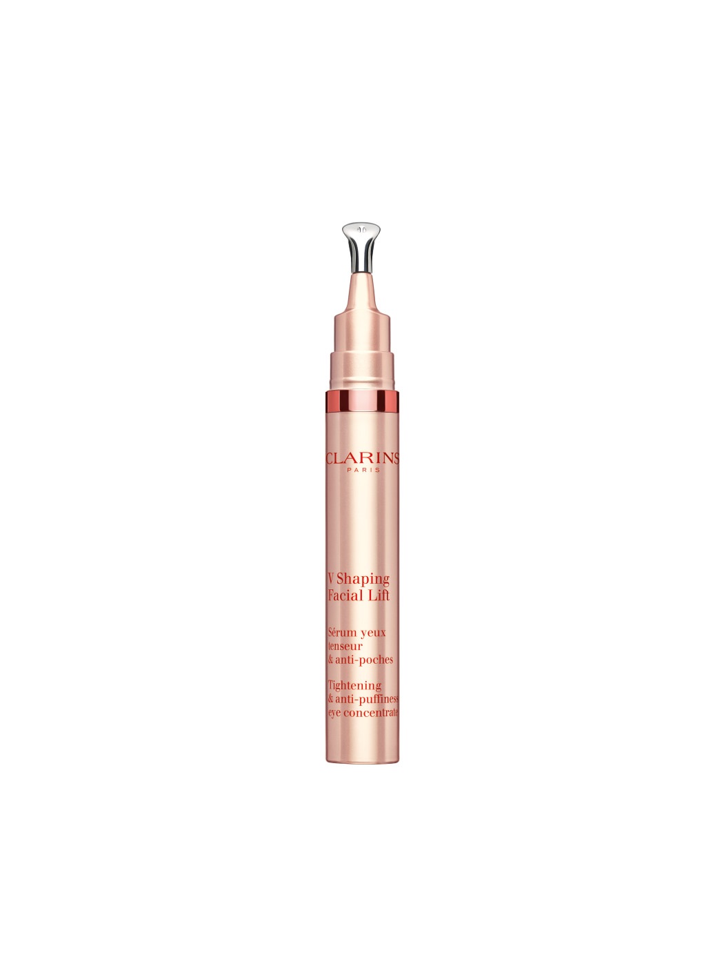 Clarins V Shaping Facial Lift Siero Contorno Occhi Tensore & Antiborse 15 ml - Effetto Lifting, Antirigonfiamento, Schiarente