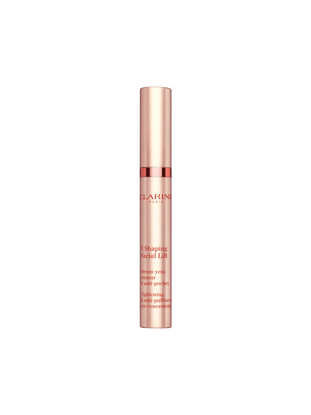 Clarins V Shaping Facial Lift Siero Contorno Occhi Tensore & Antiborse 15 ml - Effetto Lifting, Antirigonfiamento, Schiarente