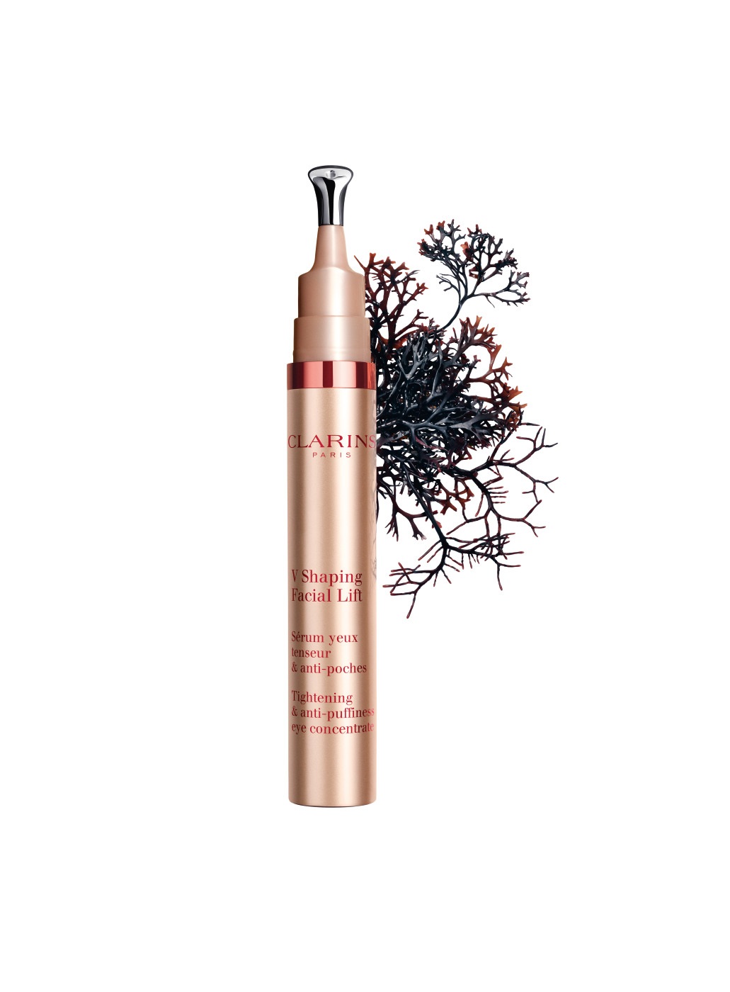 Clarins V Shaping Facial Lift Siero Contorno Occhi Tensore & Antiborse 15 ml - Effetto Lifting, Antirigonfiamento, Schiarente