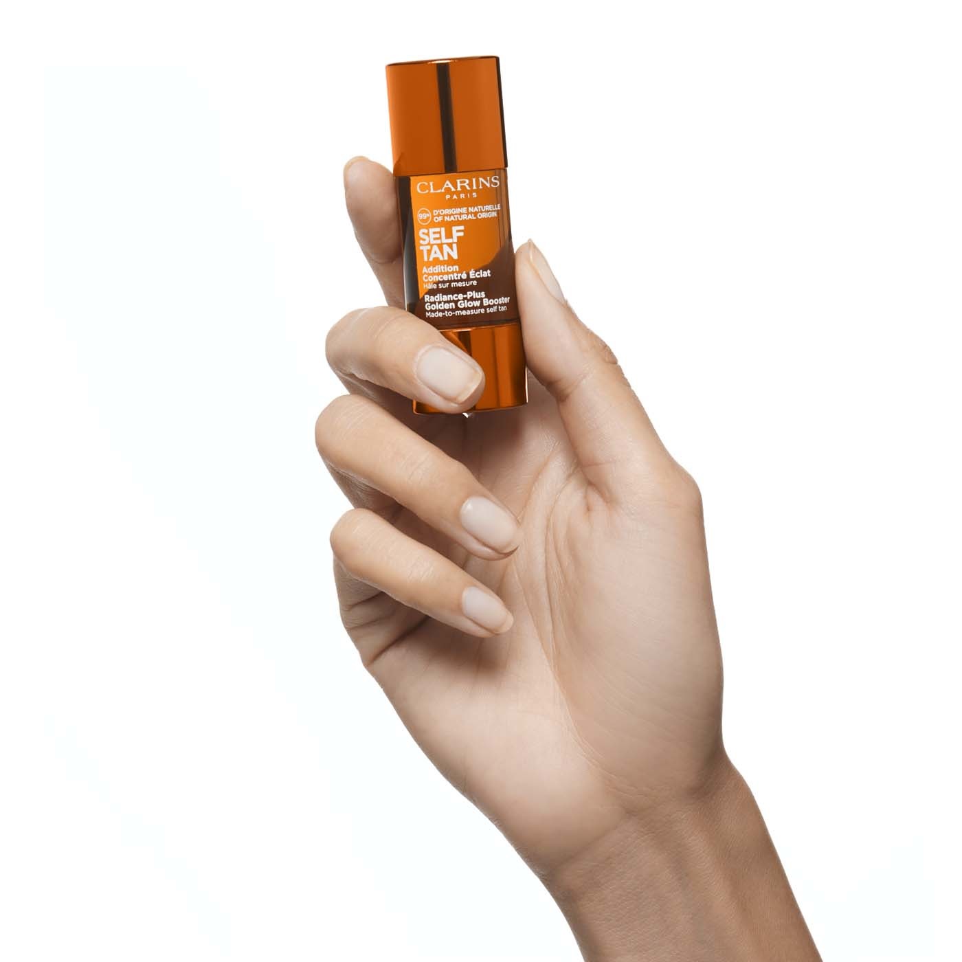 Clarins Concentrato Autoabbronzante Illuminante Viso 15 ml - Effetto Bonne Mine e Luminosità su Misura