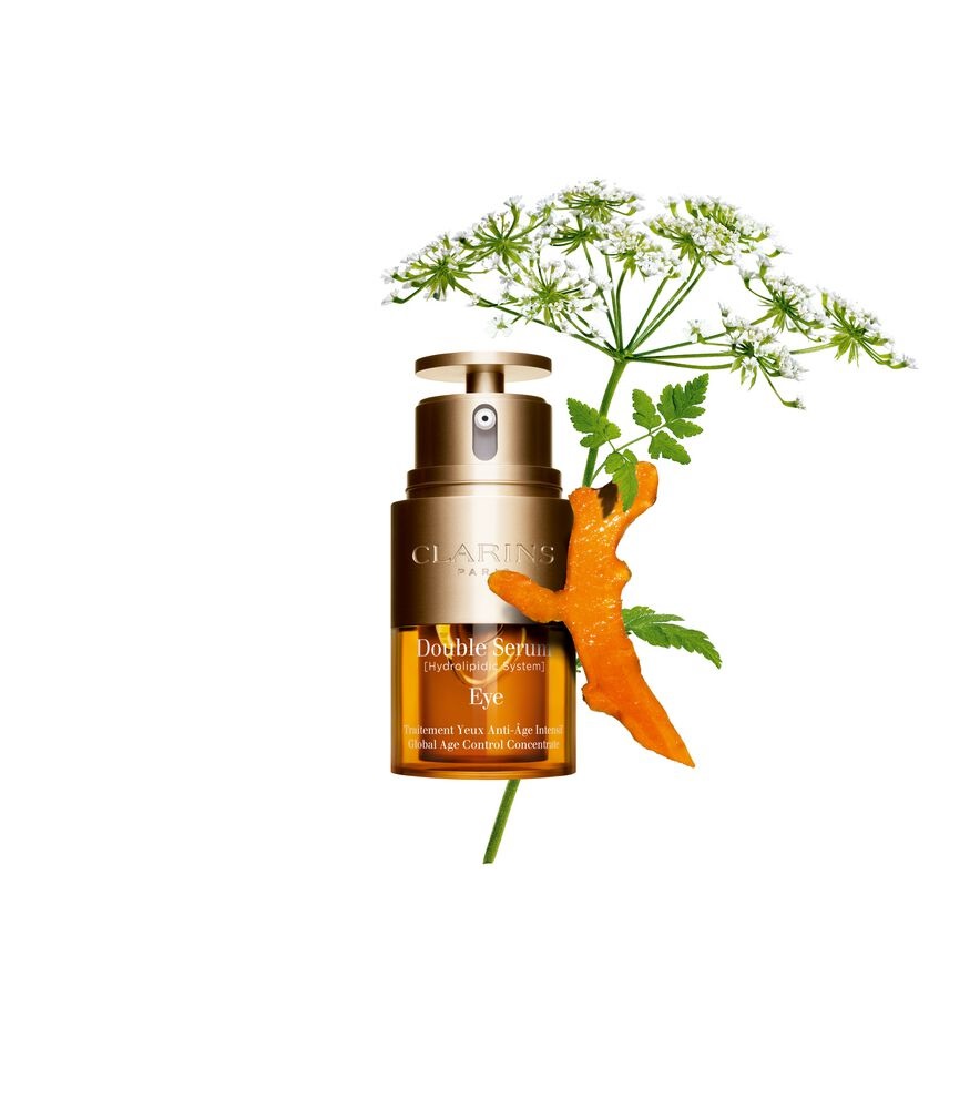 CLARINS Double Serum Eye - Siero Contorno Occhi Anti-età Intensivo 20 ml con 13 Estratti di Piante
