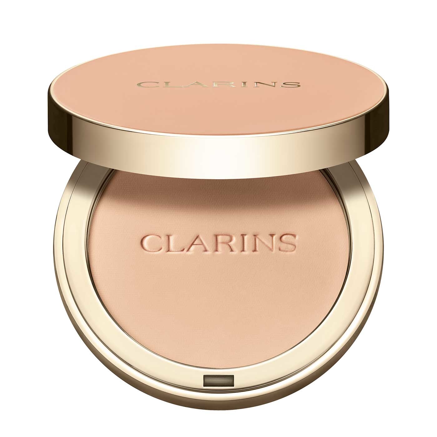 Clarins Ever Matte Compact Powder 03 Light Medium - Cipria compatta opacizzante 10g con estratto di latte di pesco
