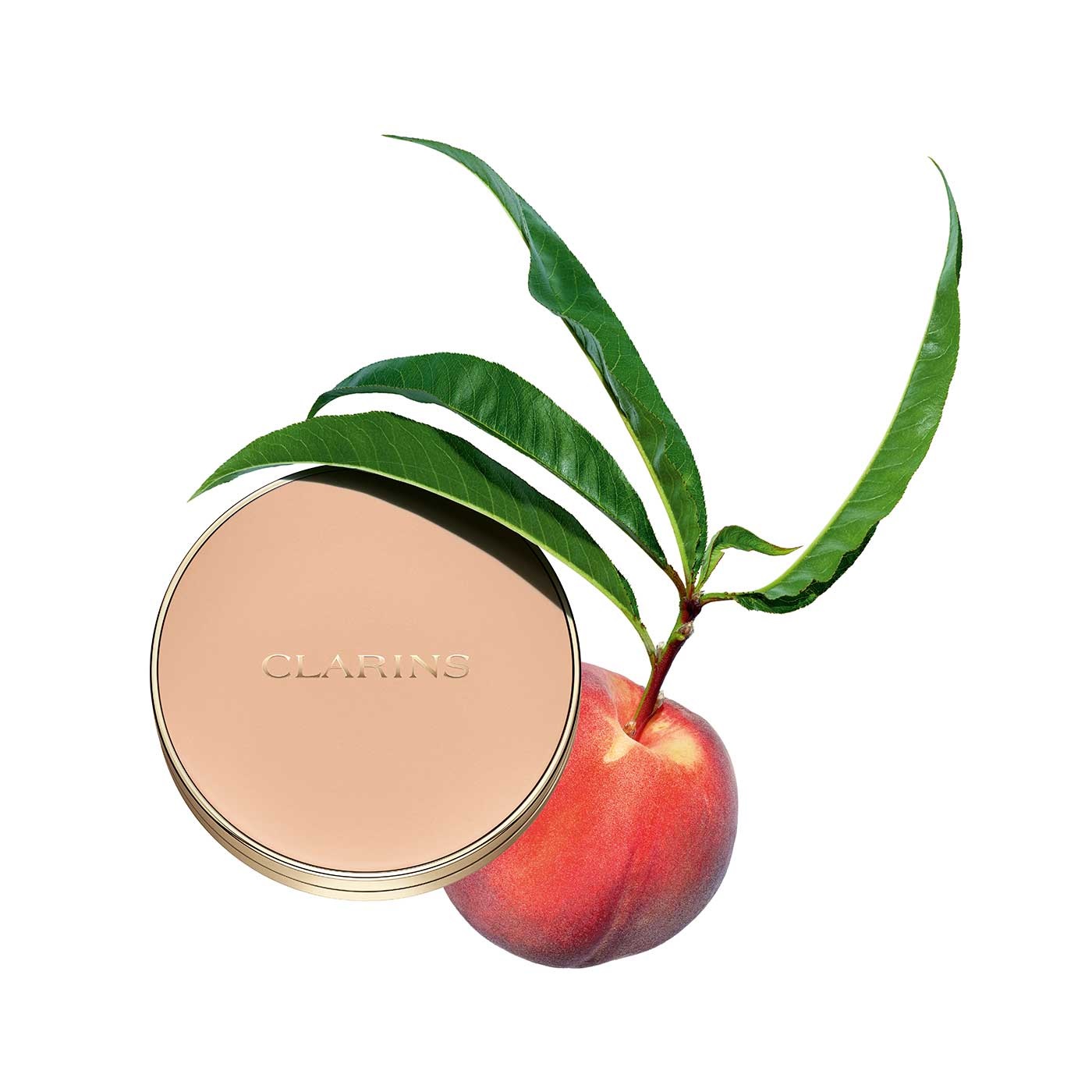 Clarins Ever Matte Compact Powder 03 Light Medium - Cipria compatta opacizzante 10g con estratto di latte di pesco