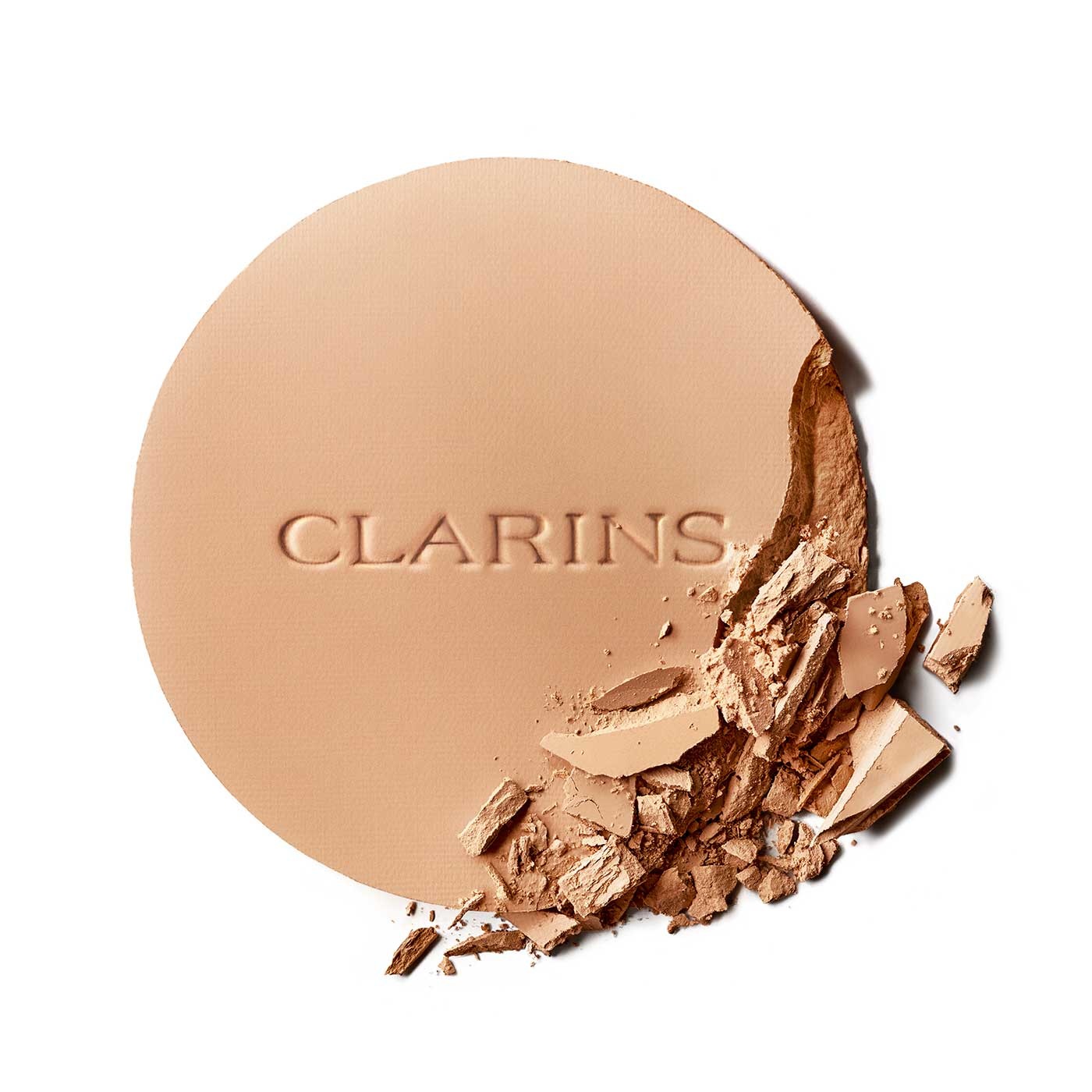 Clarins Ever Matte Compact Powder 04 Medium - Cipria Compattta Opacizzante 10 g con Estratto di Latte di Pesco