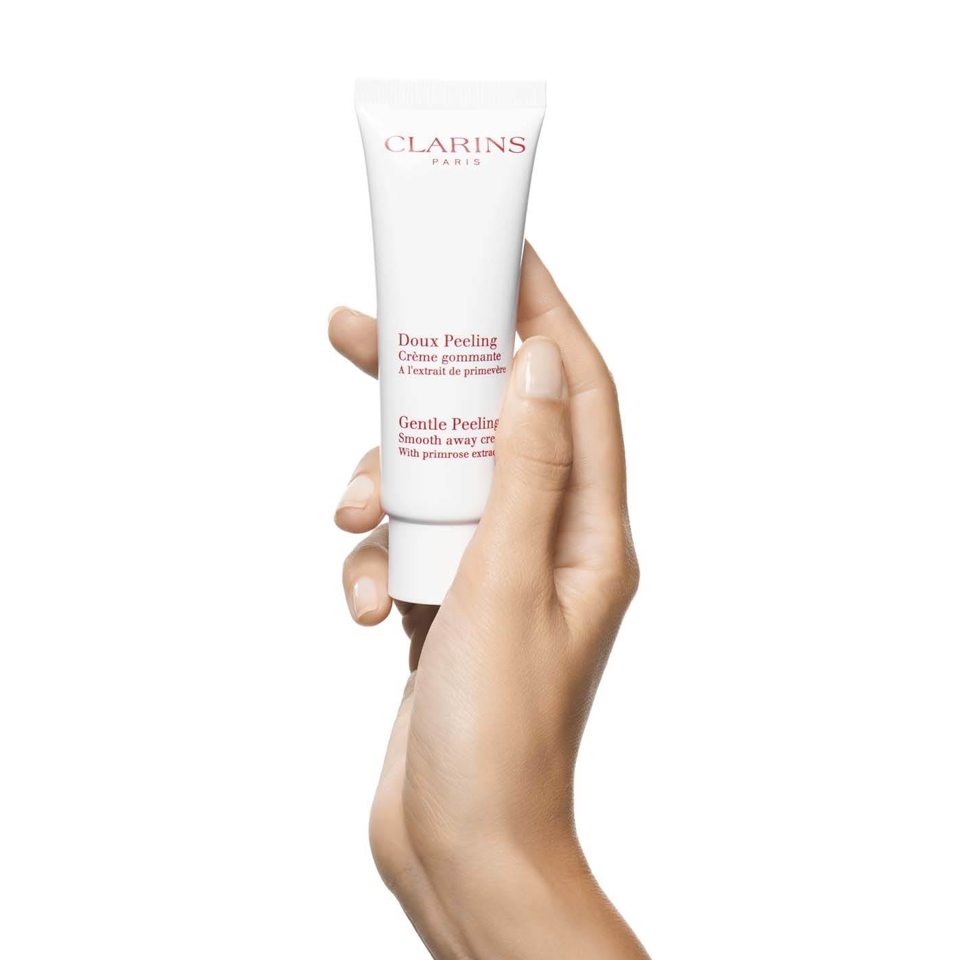 Clarins Crema Esfoliante Delicata 50ml - Senza Microgranuli, Idratante e Lenitiva per Tutti i Tipi di Pelle
